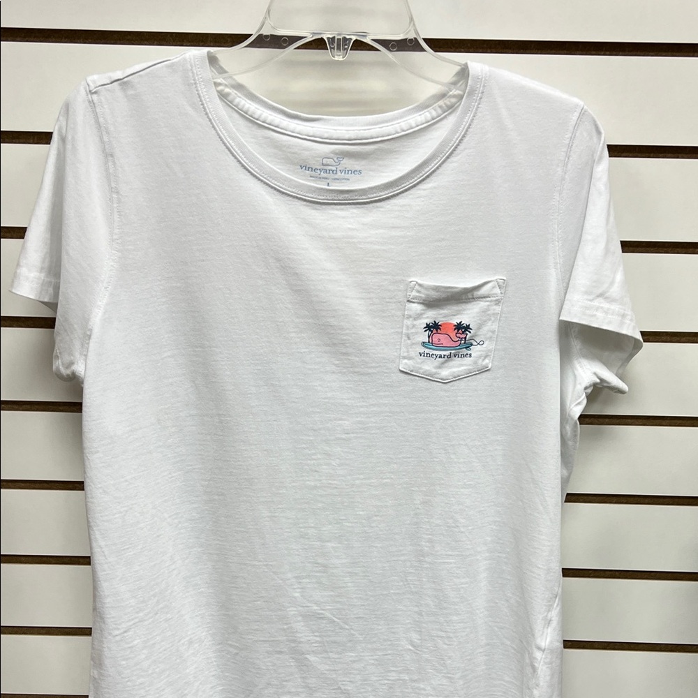 Vineyard Vines White Short Sleeve Tee